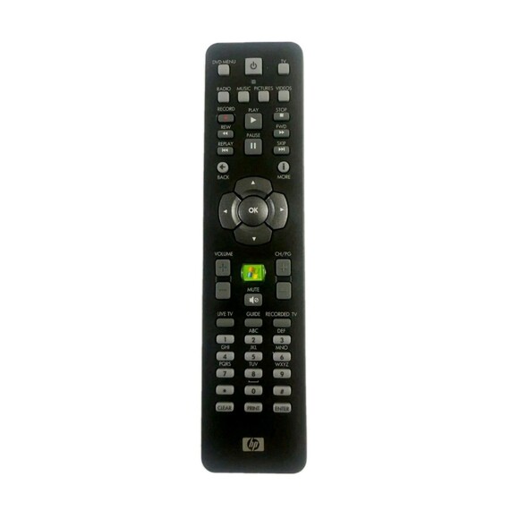 HP RC6 IR Media Center MCE Remote Control RC1314609/00 5069-8344 Windows USED - Picture 1 of 4